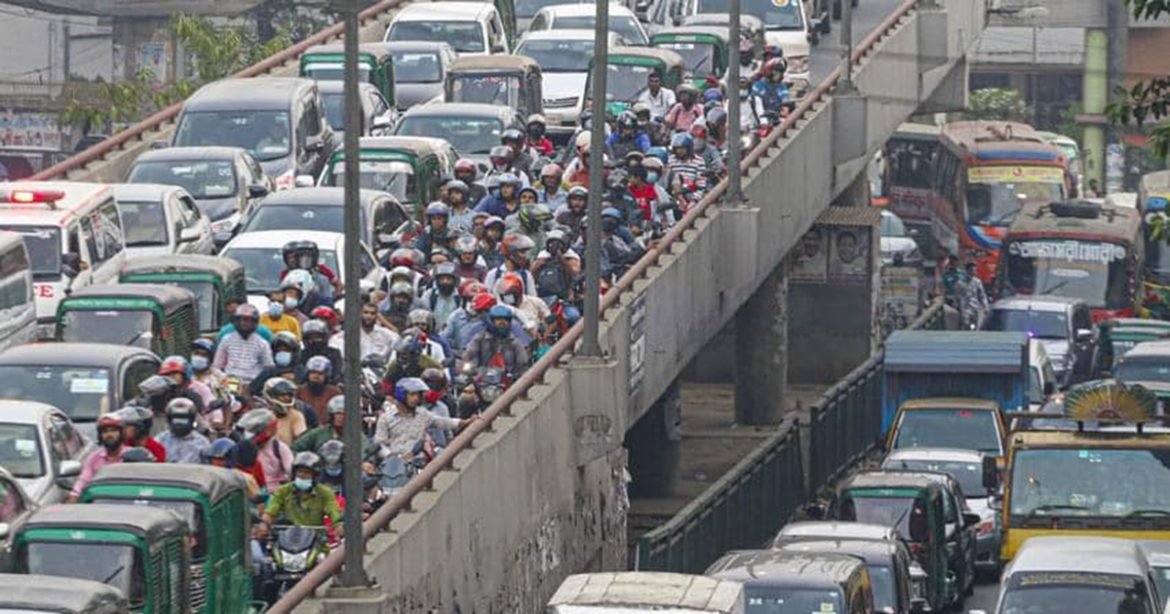 ঢাকার যানজটের নতুন কেন্দ্র এখন ফার্মগেট