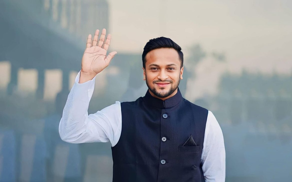 গণভবনের আশপাশে মোবাইল হারিয়েছেন সাকিব, থানায় জিডি