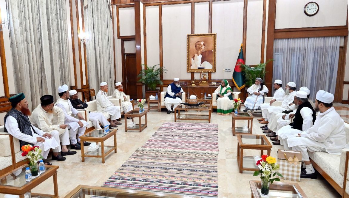 প্রধানমন্ত্রীর সঙ্গে ৯ ইসলামী দলের নেতাদের সাক্ষাৎ