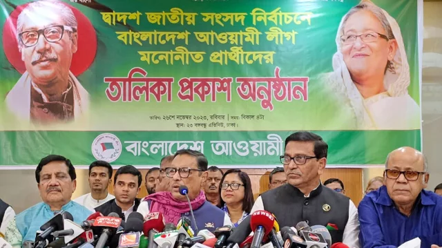 মনোনয়ন পেলেন না তিন প্রতিমন্ত্রী, ৬৯ সাংসদ