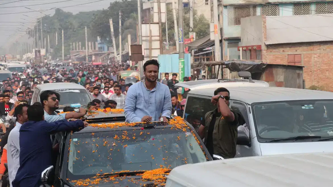 রাজনীতিতে আমি ক্লাস ওয়ানের ছাত্র: সাকিব