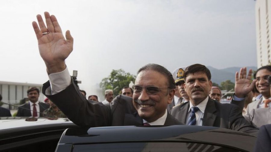 দ্বিতীয় মেয়াদে পাকিস্তানের প্রেসিডেন্ট জারদারি