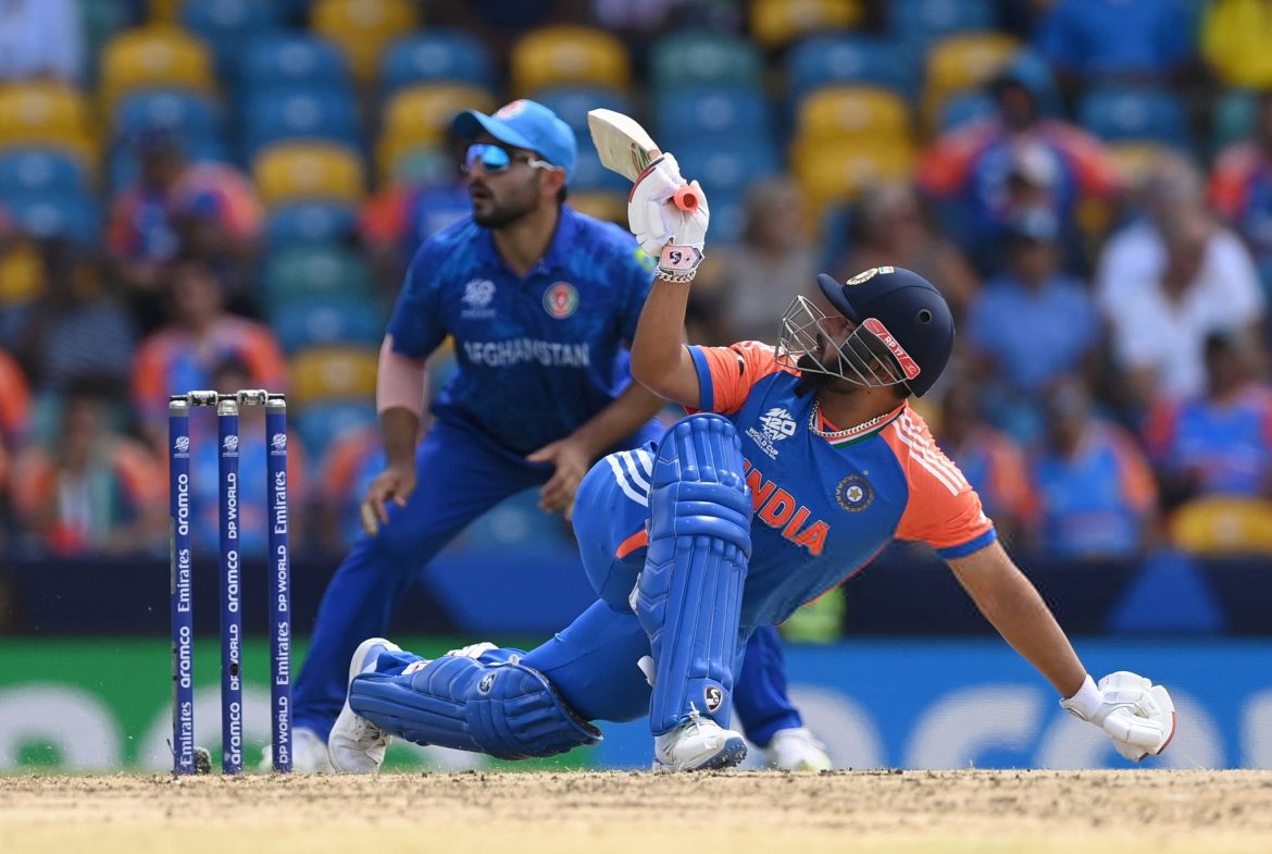 আফগানিস্তান বনাম ভারত ম্যাচের একটি দৃশ্য