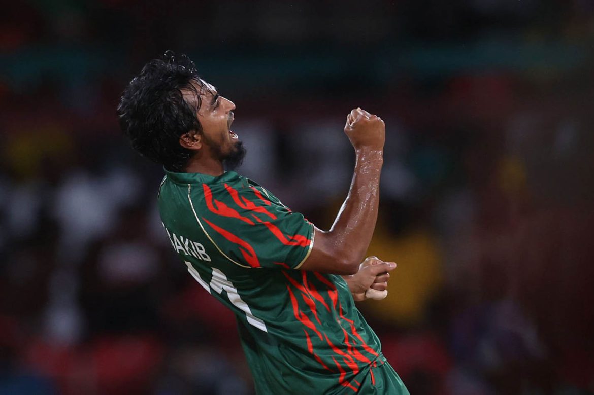 ম্যাচ সেরা তানজিম সাকিব