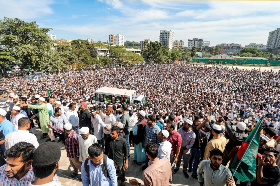 সাইফুল ইসলাম আলিফের জানাজায় লাখো মানুষের ঢল।
