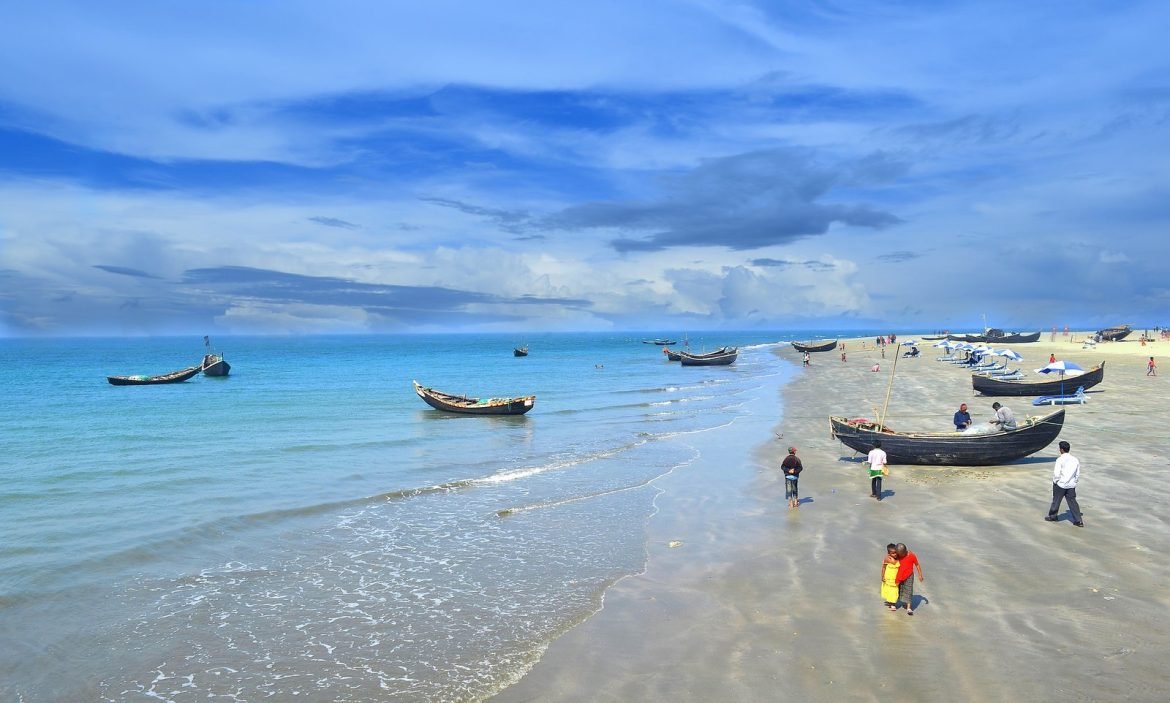 সেন্টমার্টিনের একটি নয়নাভিরাম দৃশ্য।