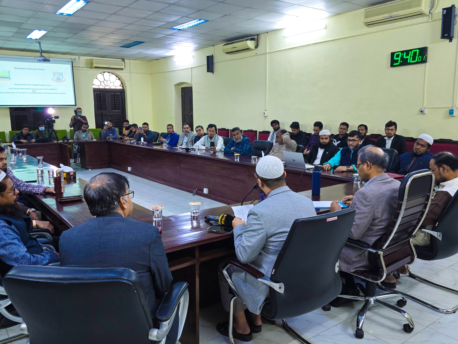 আবাসন সমস্যা সমাধানে জগন্নাথ বিশ্ববিদ্যালয় কর্তৃপক্ষের সঙ্গে এমওইউ সই করেছে আস-সুন্নাহ ফাউন্ডেশন।