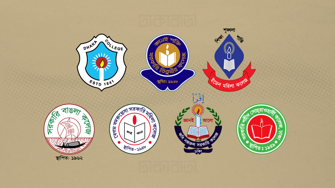 সাত কলেজের লোগো