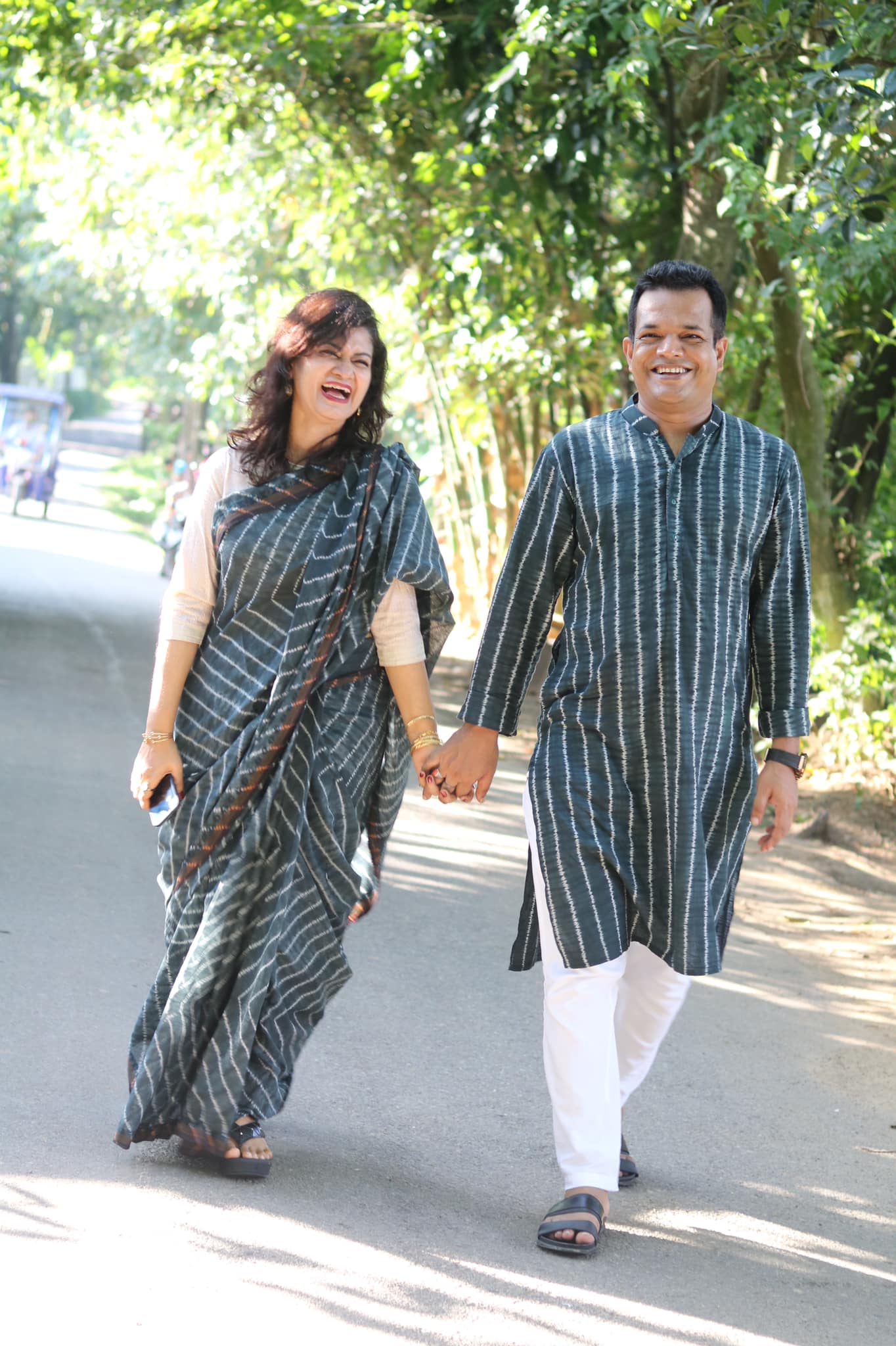 আশরাফুল আলম খোকন ও রেজওয়ানা নূর। ফাইল ফটো