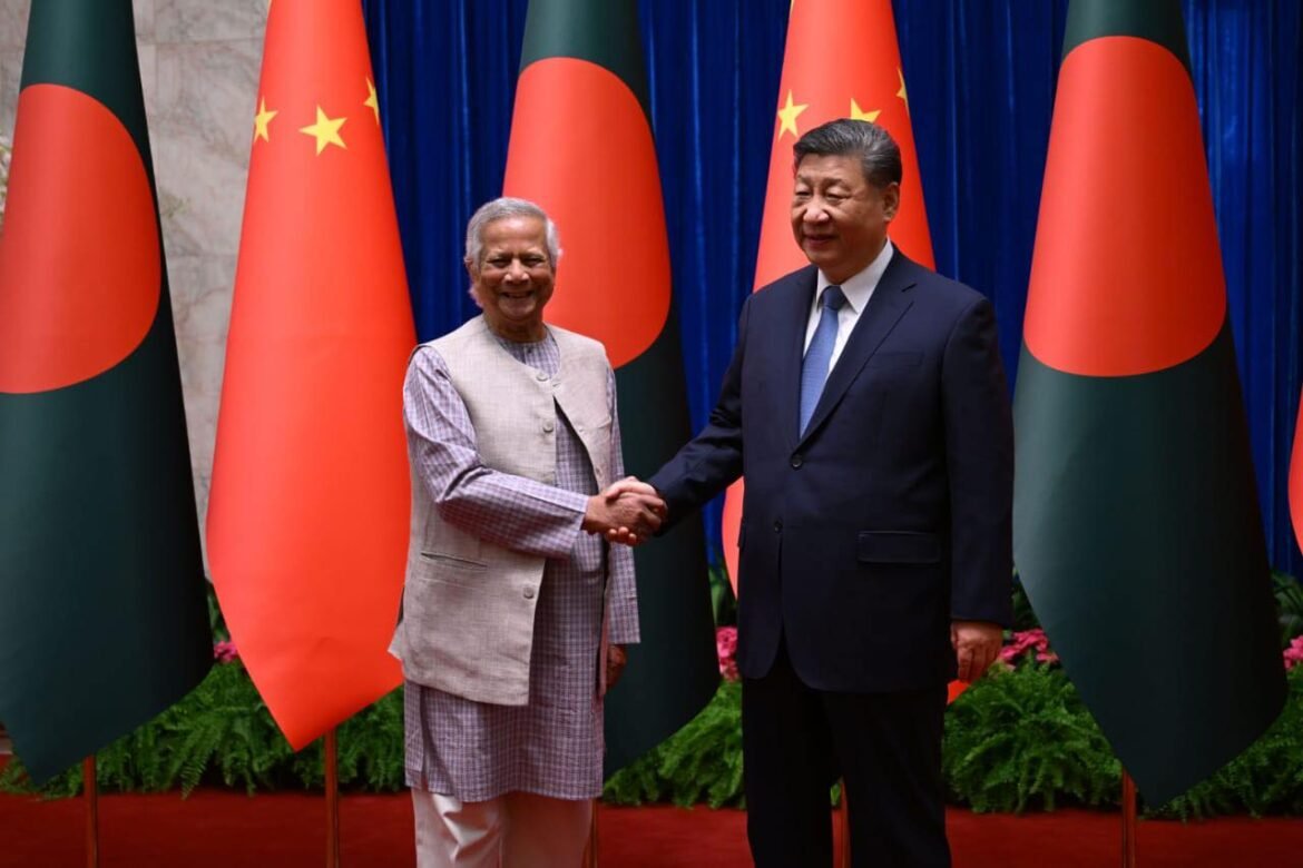 মুহাম্মদ ইউনূস ও শি জিনপিং