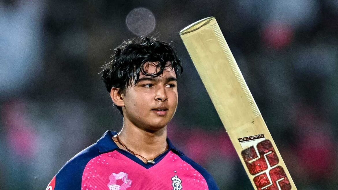 বৈভব সূর্যবংশীর সেঞ্চুরি উদযাপন