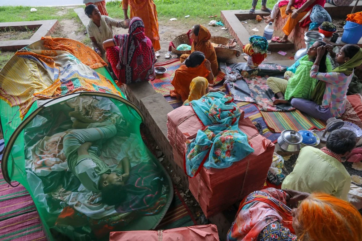 কালশী বালুর মাঠ বস্তির বর্তমান অবস্থা