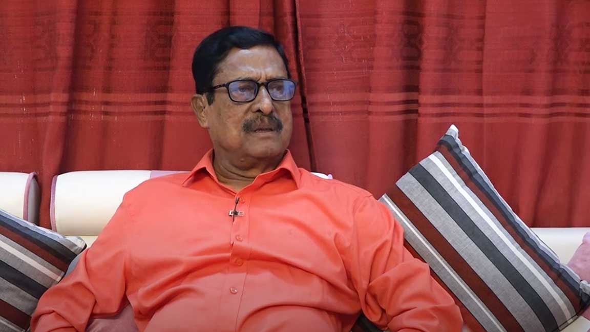 কিশোরগঞ্জের বিএনপি নেতা বীর মুক্তিযোদ্ধা ফজলুর রহমান। ভিডিও থেকে নেয়া ছবি।