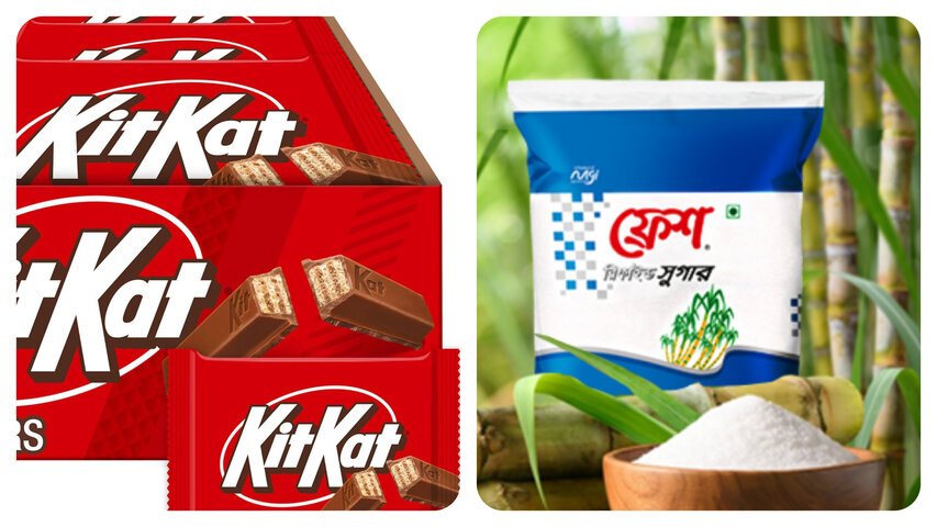 নেসলের কিটক্যাট ও মেঘনা গ্রুপের চিনি